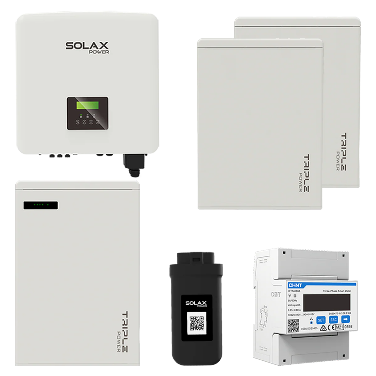 SolaX X3 G4 5kW Hybridwechselrichter mit T58 Speicher und Smartmeter Solarspeicher Set - Image 3